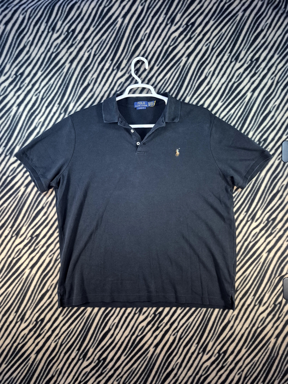 Polo Ralph Lauren Classic Fit Black Short Sleeve Polo Shirt